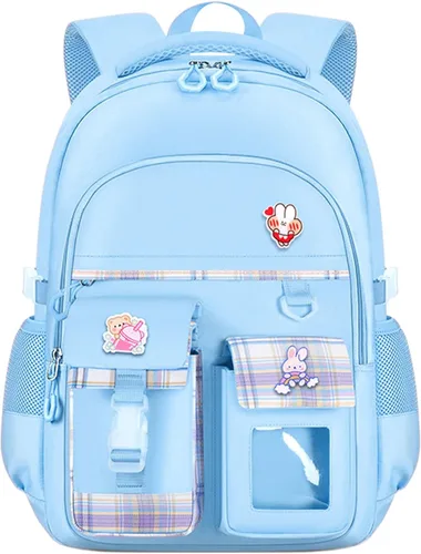 Miniatura 10 de Linda mochila kawaii para adolescentes y niñas, mochila kawaii para estudiantes de escuela primaria, escuela secundaria, mochila de viaje estética