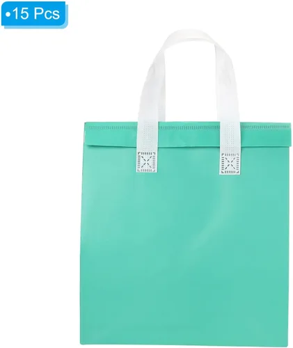 Miniatura 3 de PATIKIL Bolsas aisladas para llevar, 15 bolsas aislantes térmicas de comestibles de 9.4 x 5.9 x 10.2 pulgadas para entrega de alimentos fríos
