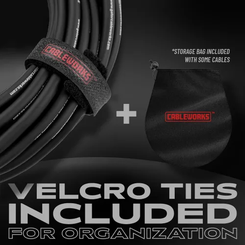 Miniatura 9 de Cableworks Por Gator Cases Headliner Series Premium 3 Foot XLR Cable de micrófono (GCWH-XLR-03)
