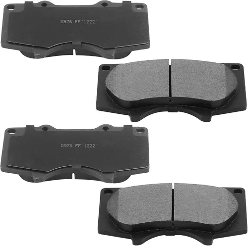 Miniatura 6 de Motorbymotor Kit de frenos delanteros de 13.307 in, rotores y pastillas de cerámica para Toyota 4Runner 2010-2020, Lexus GX460 2010-2019 rotor