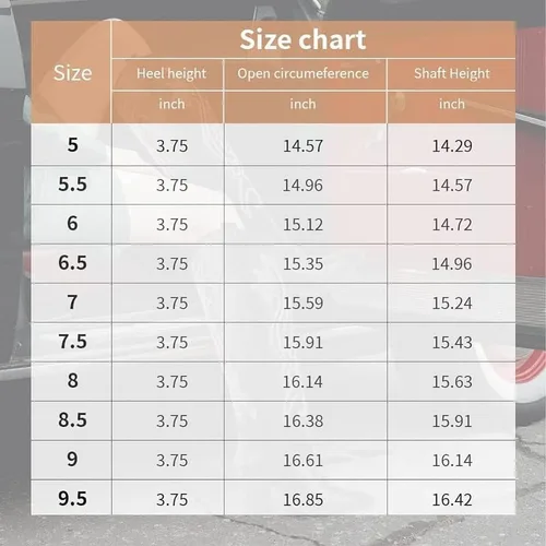 Miniatura 5 de WIRALOMI Botas vaqueras de tacón grueso bordado hasta la rodilla para mujer, botas vaqueras con punta puntiaguda