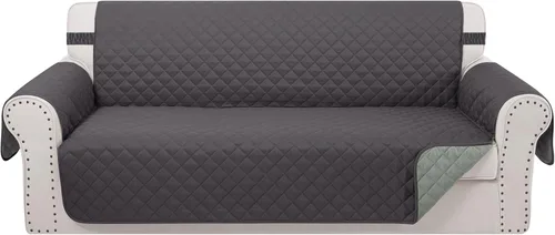 Miniatura 15 de Fundas para silla reclinable, reversible, funda de sofá para mascotas, protector de muebles para niños perezosos