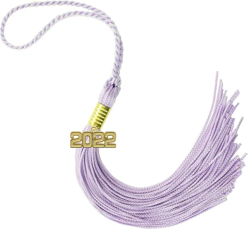 Miniatura 122 de Borla de graduación Aqua 2022, todos los colores escolares disponibles, fabricada en Estados Unidos