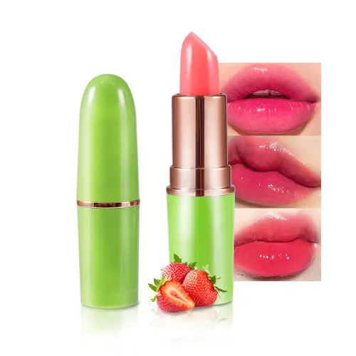 Miniatura 12 de BINGBRUSH PH Mood Peach - Juego de pintalabios que cambian de color, bálsamo labial y brillo de larga duración (03# Coral Kiss, 1 unidad