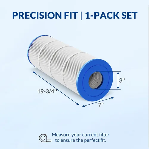 Miniatura 2 de Cartucho de filtro de piscina serie Pro, tela trilobal de 3 onzas, repuesto para Hayward CX550RE PA55 Unicel C-7656 Filbur FC-1240, compatible
