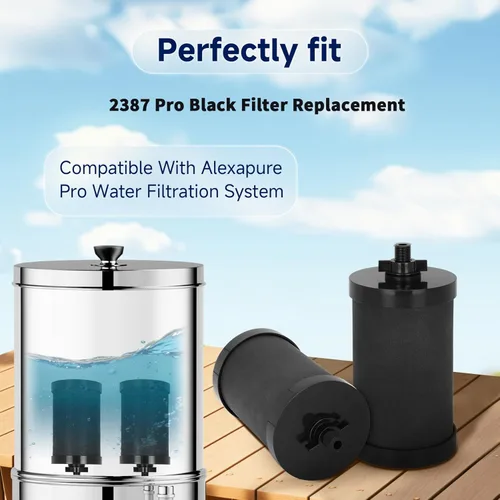 Miniatura 2 de Reemplazo de filtro 2387 Pro, certificado NSF/ANSI 42 para reemplazo de filtro de agua Alexapure, capacidad de rendimiento de 5,000 galones