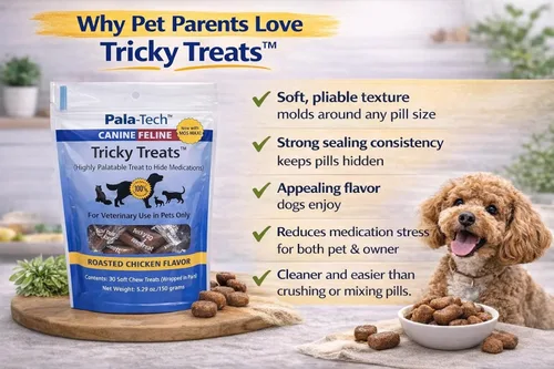 Miniatura 4 de PalaTech Canine Tricky Treats sabor a pollo asado (5.29 onzas)