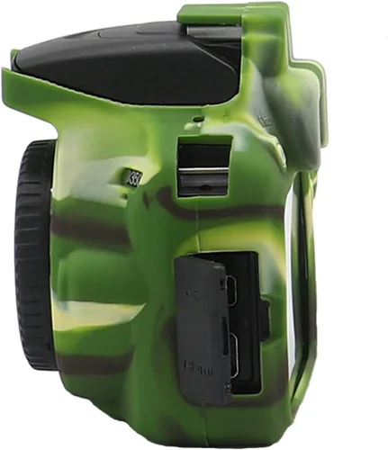 Miniatura 5 de TUYUNG - Funda de silicona D3500, carcasa protectora para cámara réflex digital Nikon D3500, color verde militar