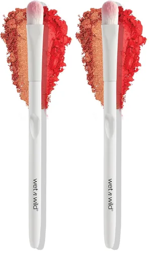 Miniatura 30 de wet n wild Pincel para Pliegues, Aplicación Precisa de Sombra de Ojos, Cerdas Planas Firmes, Mango Ergonómico para Control de Precisión Cómodo