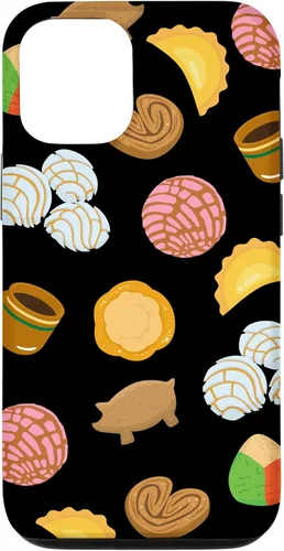 Miniatura 27 de Conchas Pan Dulce Pattern Black Phone Case Latina Gift Case Case for iPhone 17