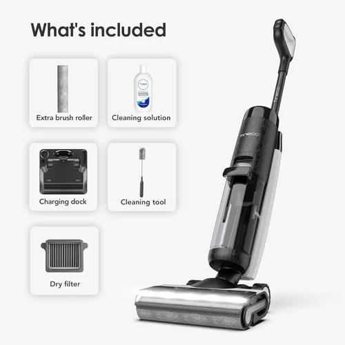 Miniatura 16 de Tineco Floor ONE S7 PRO Aspiradora Inalámbrica Húmeda y Seca, Trapeador Limpiador de Pisos Inteligente para Pisos Duros, Largo Tiempo