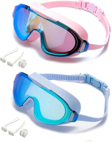 Miniatura 18 de Seasprint - Gafas de natación antivaho de gran angular