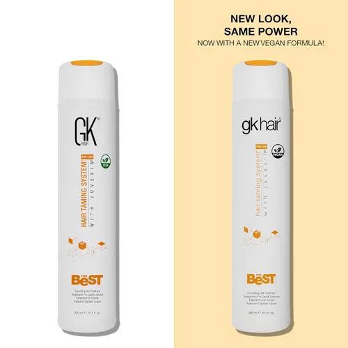 Miniatura 9 de GK HAIR El Mejor Tratamiento de Queratina Alisador Profesional Brazilian Blowout Complex para Cabello Sedoso y Suave Sin Frizz Alisado Temporal
