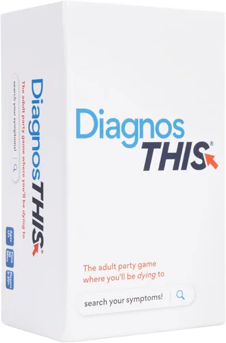 DiagnosThis – Divertido juego de fiesta para hipocondríacos | 300 diagnósticos y 100 tarjetas de síntomas para frikis de la medicina, hipocondríacos