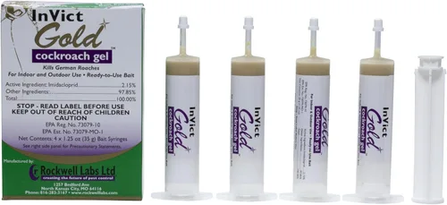 Gold - Gel de cebo para cucarachas (2 cajas)