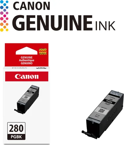 Miniatura 3 de Canon PGI-280 Tanque de Tinta Pigmento Negro Genuino, Compatible con Impresoras de la Serie TR8520, TS9120, TS8120, TS6120, TS9521C/a, TS9520/a