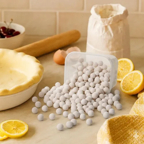 Miniatura 6 de Mrs. Anderson's Baking Pie Weights Cuentas de Gres de Cerámica Natural para Hornear a Ciegas Resistentes al Calor, Aptas para Alimentos, Fáciles