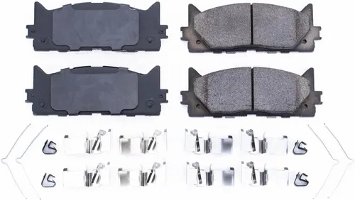 Miniatura 2 de PowerStop Pastillas de freno delanteras para Lexus ES300h 2013-18 ES350 2007-18 Toyota Avalon 2008-18 Camry 2007-17 - Pastillas de freno
