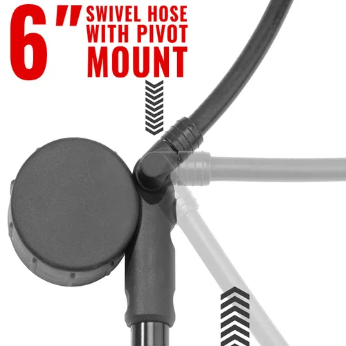 Miniatura 9 de PRO BIKE TOOL Bomba de suspensión para bicicletas de montaña y carretera - Bomba de suspensión de bicicleta de alta presión de 300 PSI - Ideal