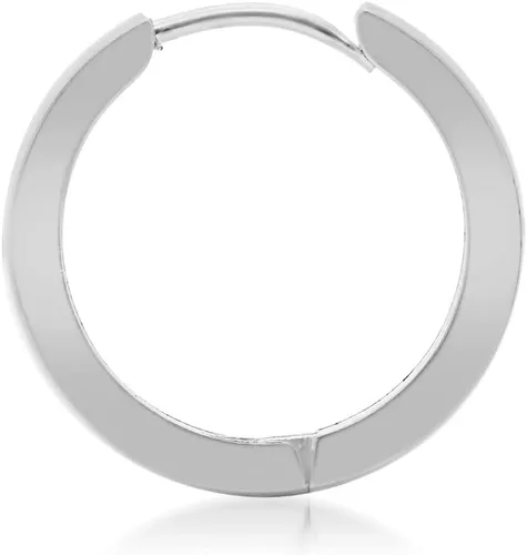Miniatura 4 de Steeltime Pendientes de acero inoxidable chapados en oro de 18 quilates