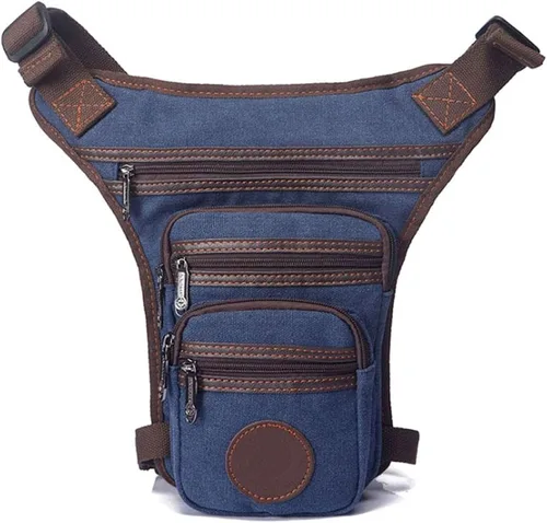 Miniatura 13 de Drop Leg Bag for Men Women #24Negro
