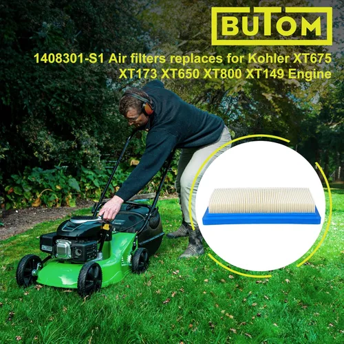 Miniatura 2 de 14 083 01-S Filtro de aire para motores Kohler Courage XT650 XT-7 XT-6 XT675 XTX775 XT775 XT149 HD775 XT173 XT800 Motores Filtro de cortacésped