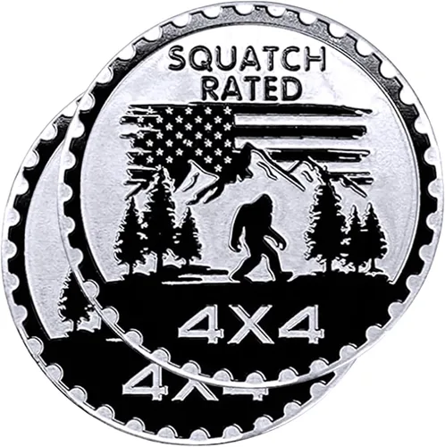 Miniatura 18 de 2 insignias de metal para automóvil de Booble Bounce, insignias de metal redondas 3D, compatibles con vehículos Jeep Wrangler, camiones, SUV, RV