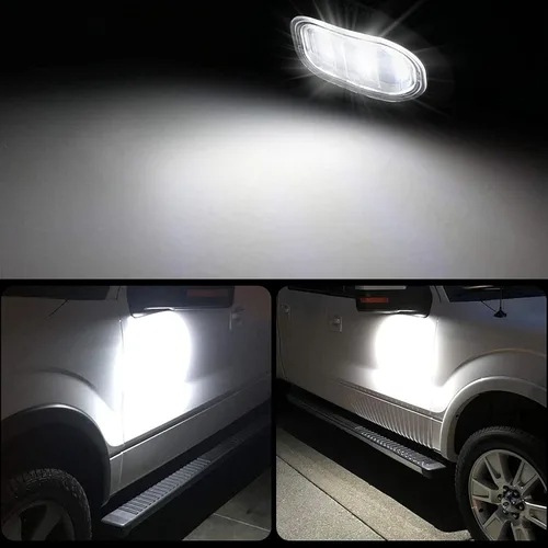 Miniatura 6 de KanSmart Para Ram Puddle Lights compatibles con Dodge Ram 1500 2500 2010-2019 Accesorios Espejo Puddle Light Ram 3500 4500 5500 LED Espejo Lateral