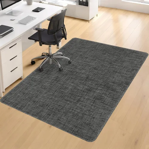Miniatura 9 de BesWin Tapete para silla de oficina para suelos duros, 36 x 48 pulgadas, tapete de escritorio resistente para suelos de madera y azulejos, tapete