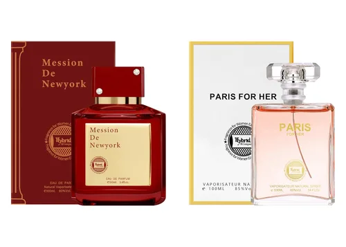 Miniatura 25 de Hybrid & Company Mujer 4 unids Black Opinion La Vie En Rose Paris Para Su Primavera Floración Perfume Natural Spray Fresco Fragancia