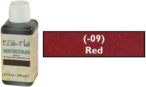 Tandy Leather Eco-Flo Waterstain (rojo, 8.5 oz)