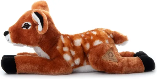 Miniatura 4 de The Petting Zoo Fawn - Animal de peluche, regalos para niños, animales salvajes del zoológico Onez, juguete de peluche de cervatillo de 17 pulgadas