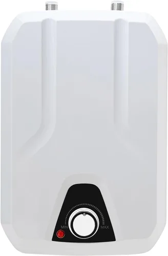Miniatura 5 de Mini calentador de agua eléctrico de 1.5 KW 2.1 galones pequeño debajo del fregadero, calentador eléctrico de agua caliente para cocina y hogar