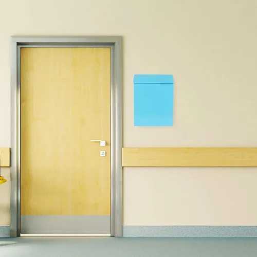 Miniatura 7 de Buzón de pared con cerradura de llave, caja de sugerencias de bloqueo de metal exterior de estilo europeo, casa de campo rústica para oficina