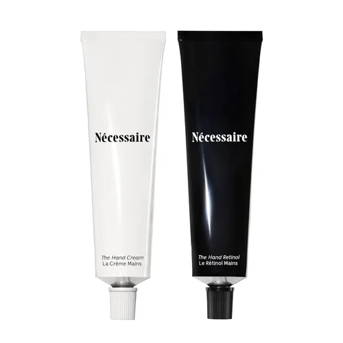 Nécessaire The Hand Duo – El Set de Regalo de Vacaciones de Crema de Manos + Tratamiento de Manos con Retinol para Manos Secas – Humedad Diaria +