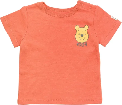 Miniatura 4 de Disney Winnie the Pooh - Conjunto de 3 piezas para bebé, camiseta y sombrero, tallas recién nacido a bebé (0-24 meses)