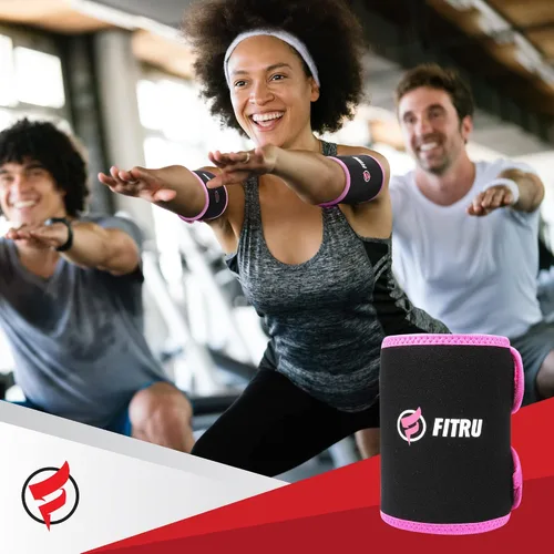 Miniatura 8 de Fitru - Tonificadores de brazos prémium para hombres y mujeres Envolturas de brazo de sauna para brazos flácidos que aumentan el calor y el sudor