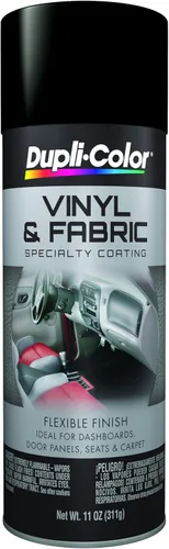 Miniatura 13 de Dupli-Color HVP104 - Pintura en aerosol para vinilo y tela, color negro brillante (Gloss Black), lata de 11 oz en espray Brillo negro