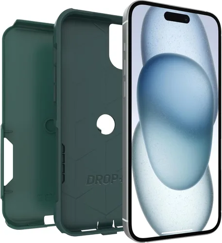 Miniatura 4 de OtterBox Funda para iPhone 15 Plus y iPhone 14 Plus Commuter Series: obtén tus verdes, delgada y resistente, apta para bolsillo, con protección