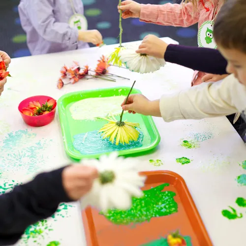 Miniatura 5 de Bandejas de plástico para arte y manualidades, bandeja de plástico, 5 piezas apilables para actividades, bandeja organizadora de manualidades