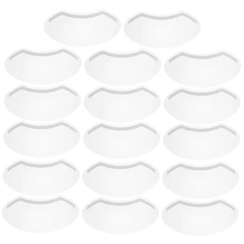 Mikinona 60 máscaras protectoras transparentes para corte de cabello para niños y niñas, para peluquería, ducha, maquillaje y más, evita que se