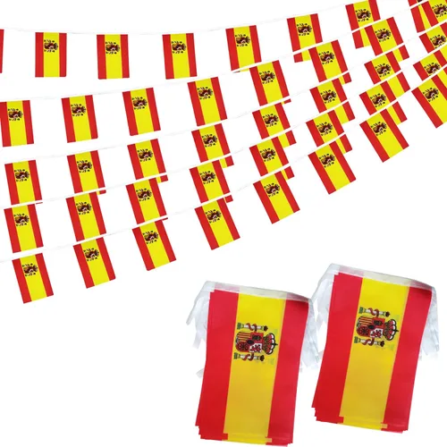 Miniatura 11 de Bandera Colgante de Banderines Australianos, Pequeña Mini Guirnalda de Banderitas Australianas, Decoración Nacional del País para Escuela, Fiesta