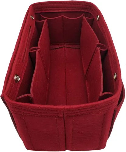 LEXSION Organizador de bolso de fieltro, organizador de bolsa de bolsillo múltiple en bolsa organizadora Shaper