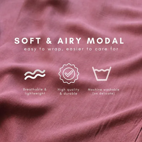 Miniatura 6 de Hijab modal para mujer Pañuelo para la cabeza
