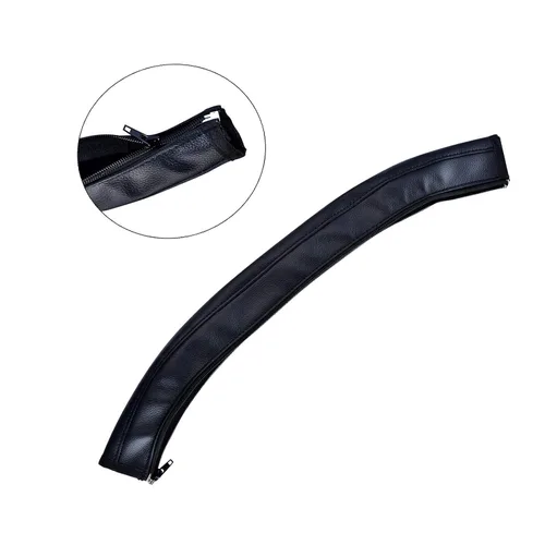 Miniatura 3 de Funda universal para manillar de cochecito – Funda de piel sintética para cochecitos de bebé, a prueba de polvo y agarre protector para cochecitos
