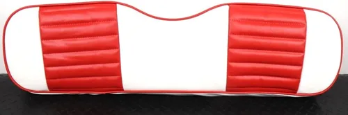 Miniatura 25 de Huskey - 4 fundas de asiento para carrito de golf delanteros y traseros para Club Car Precedent 2004+, modelos Tempo 2017+ G&E, negro de dos tonos