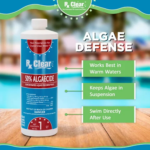 Miniatura 3 de Rx Clear Kit de arranque de resorte Productos químicos para abrir piscinas Sobre el suelo o en tierra hasta 30,000 galones Incluye