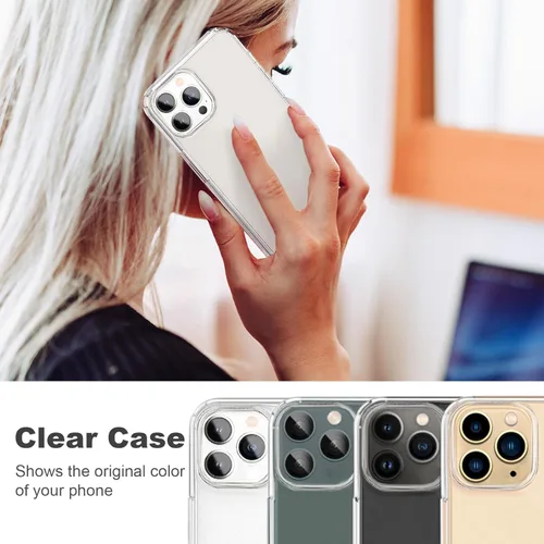 Miniatura 6 de JJGoo Funda compatible con iPhone 11 Pro, transparente, suave, a prueba de golpes, delgada, delgada, funda protectora para teléfono de 5.8 pulgadas