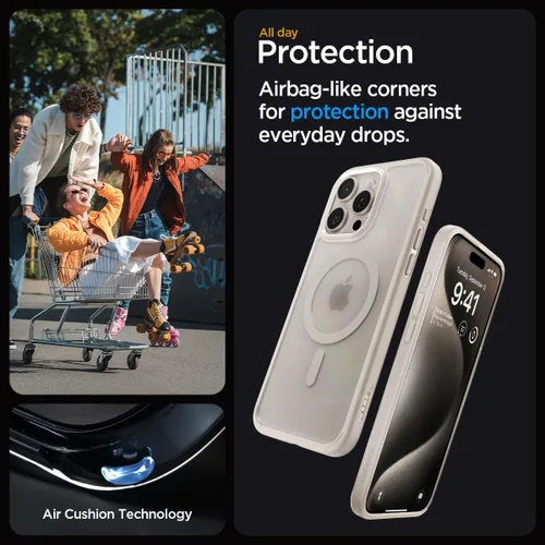 Miniatura 307 de Spigen Funda para iPhone 13 Mini, ultra híbrida MagFit [antiamarilleo] [compatible con Magsafe] - Transparente