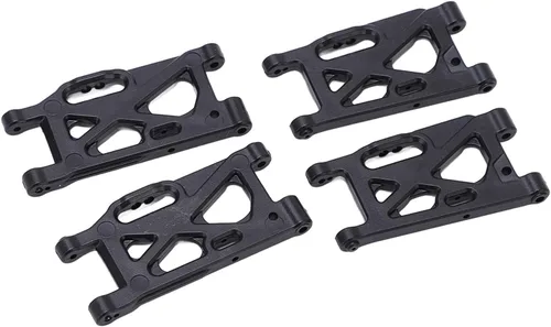 Miniatura 4 de Brazo de suspensión a control remoto, 4 piezas de repuesto de brazo oscilante delantero trasero duradero, piezas de automóvil RC para aficionados